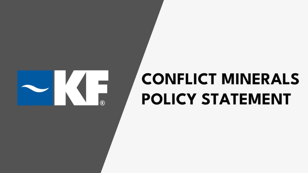 Kf Conflict Minerals Policy Ststement